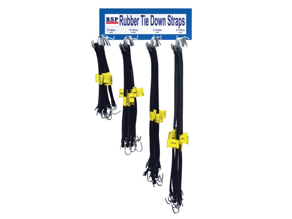 Merchandiser Tie Dowm Strap New Type 20X4 Sizes